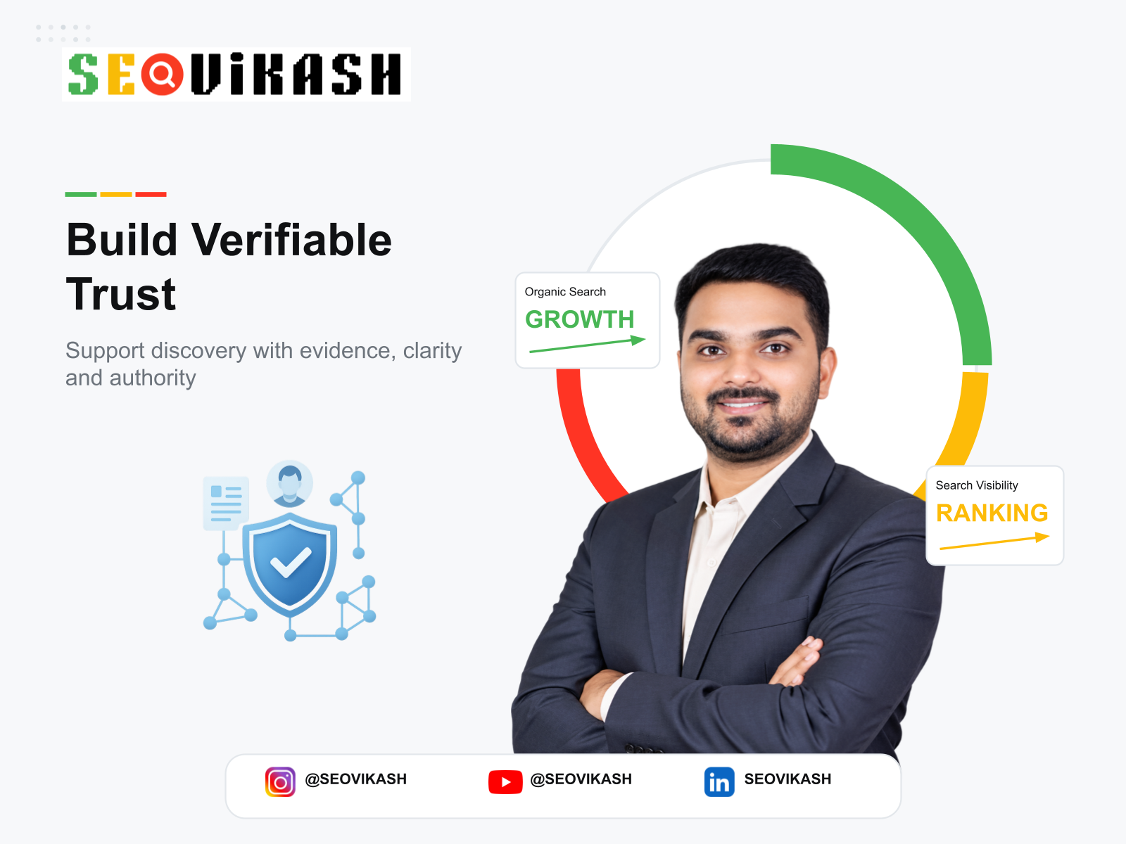 Trust content and authority signals for crypto SEO